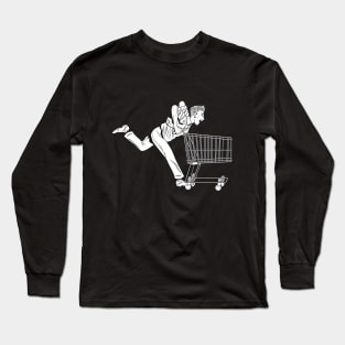 Random shirt Design Shopping Cart Long Sleeve T-Shirt